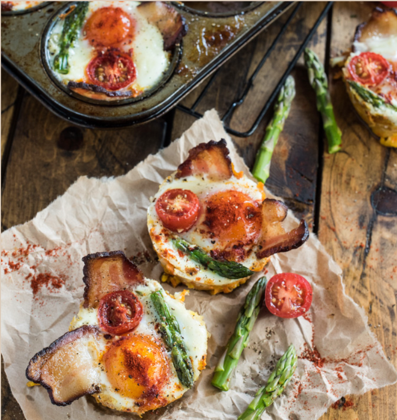 Bacon and Egg Cups