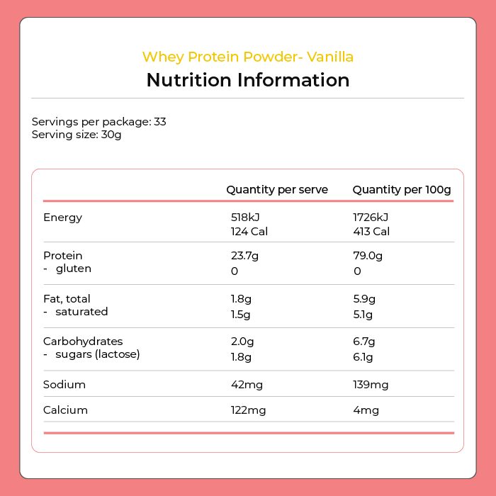 NZ Whey Protein Powder - 8 Pack