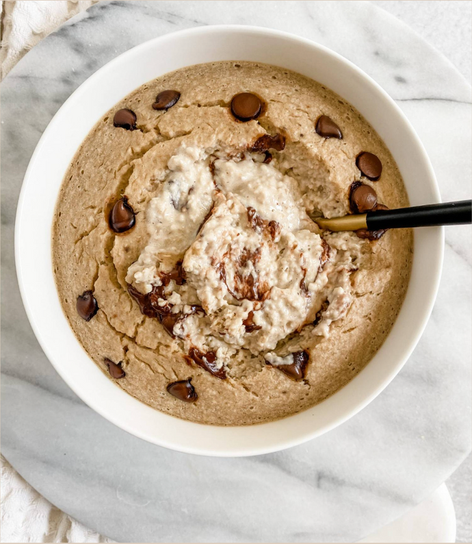 Cookie Dough Baked Protein Oats