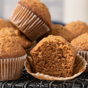 Carrot Cake Collagen Muffins