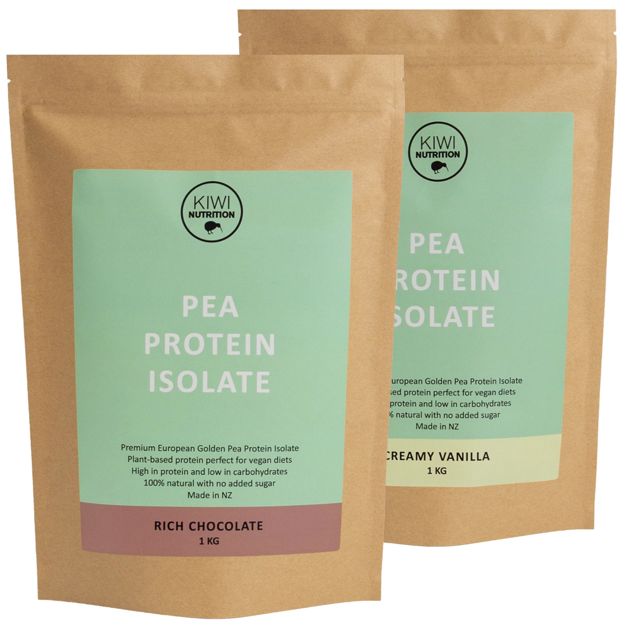 Pea Protein Powder - Twin Pack (2 x 1KG)