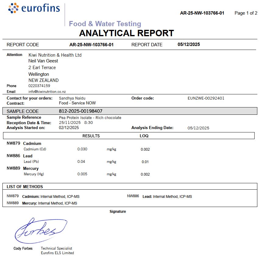Pea Protein Sample Pack