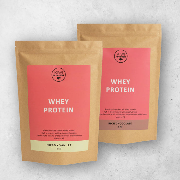 NZ Whey Protein Powder - Twin Pack (2 x 1KG)