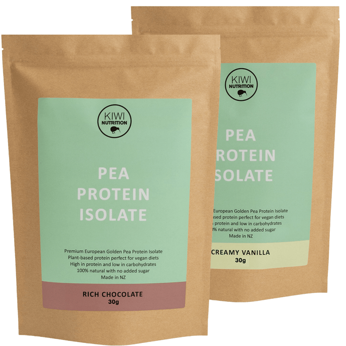 Pea Protein Powder NZ, Plant Protein NZ, Vanilla Plant Protein Powder, Choc Plant Protein Powder
