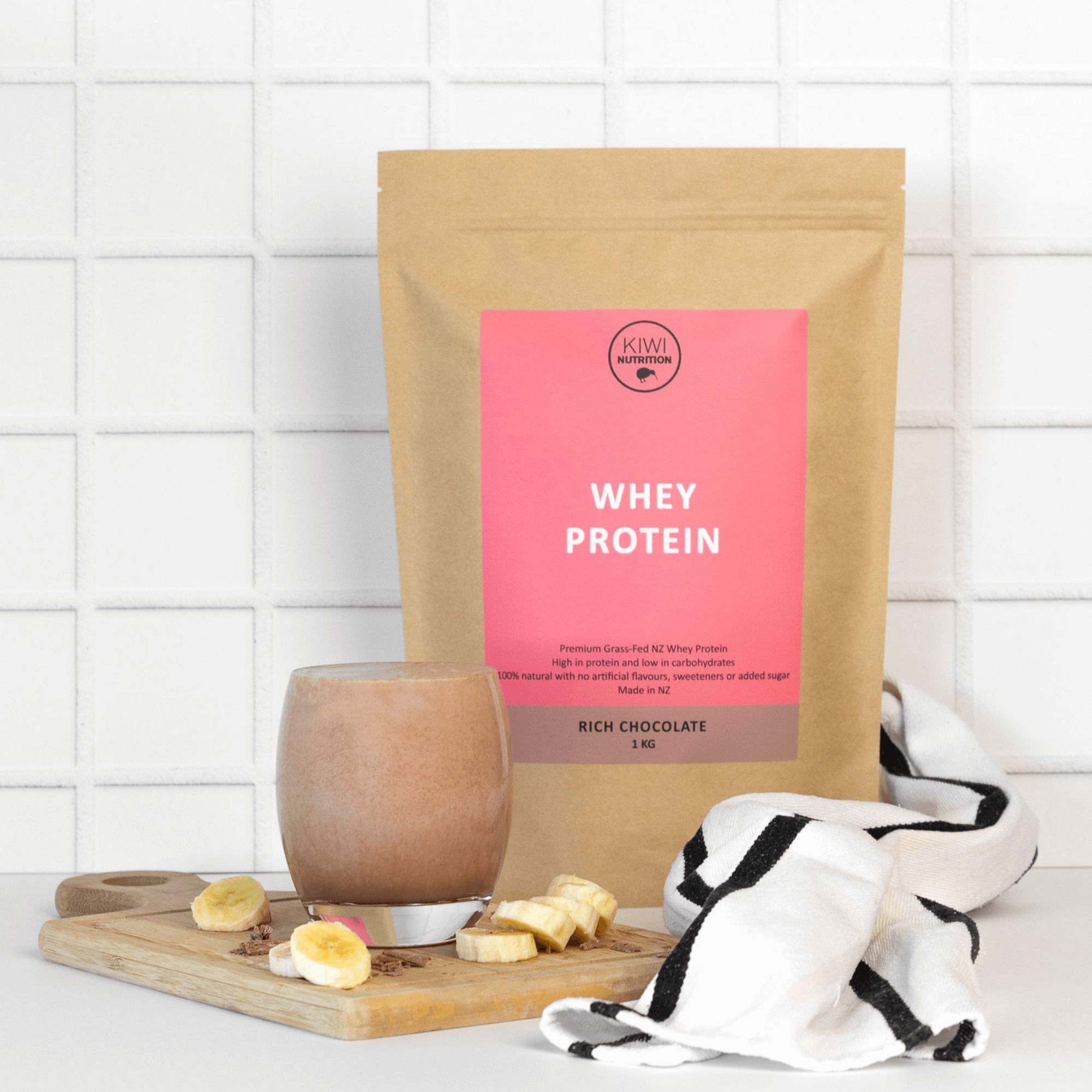 Whey Protein Powder - Chocolate 1kg
