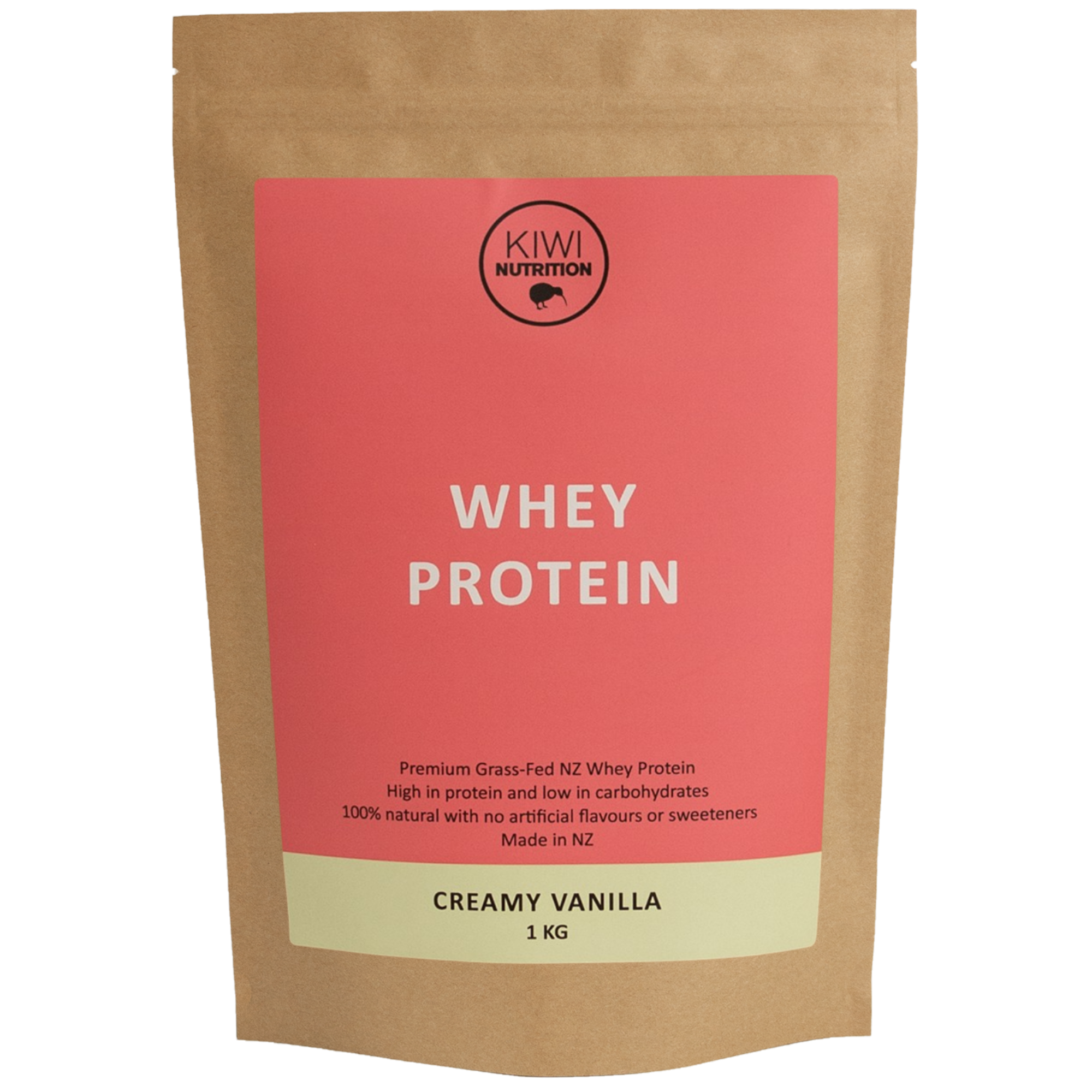 Protein Powder NZ, Whey Protein Powder NZ, Kiwi Nutrition Vanilla Whey Protein Powder