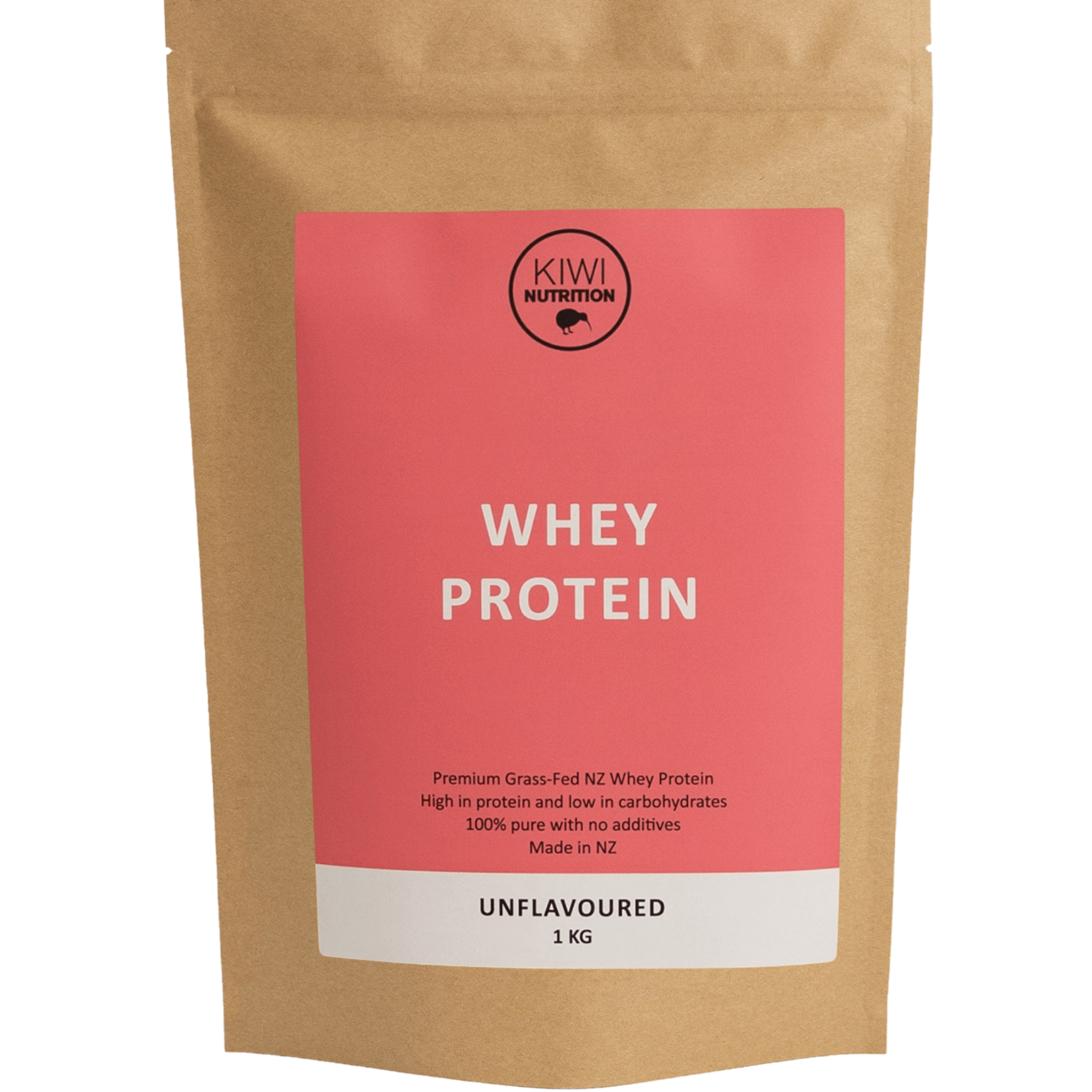 Protein Powder NZ, Whey Protein Powder NZ, Kiwi Nutrition Unflavoured Whey Protein Powder